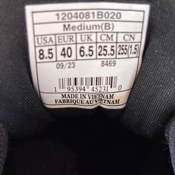 EUC Brooks Women's Glycerin 21 Black Ebony SZ 8.5 Running Shoe Sneaker - Picture 12 of 13